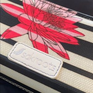 Sakroots double zip wallet
